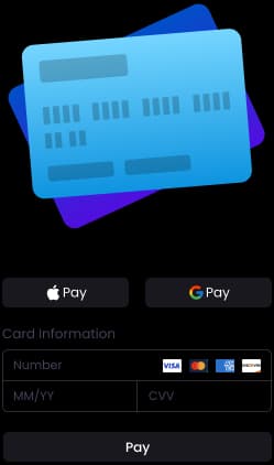 Choose payment method
